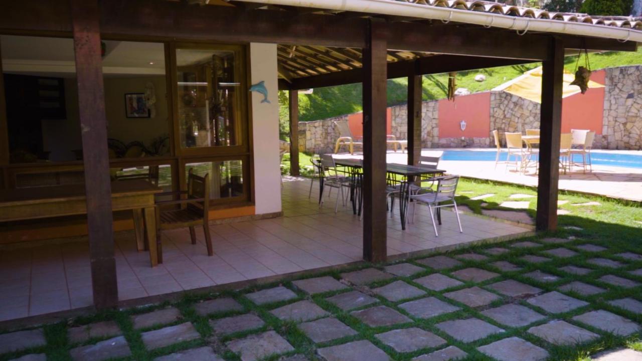 Belissima Casa Com Extensa Area Externa - Piscina, Sauna, Churrasqueira E Campo De Futebol - Com 5 Suites E A 500 Metros Da Rua Das Pedras Búzios Kültér fotó